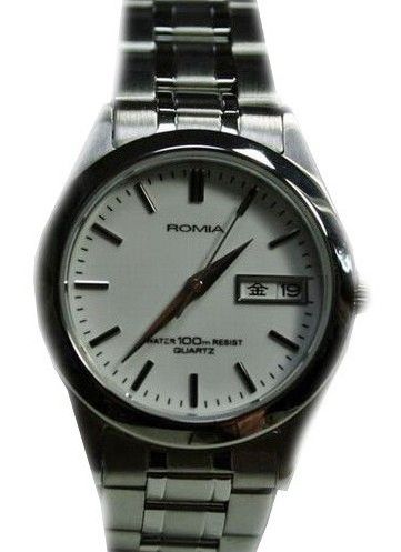 男性用 水晶時計 国産 腕時計 ウオッチ  クォーツ メンズ 10気圧防水