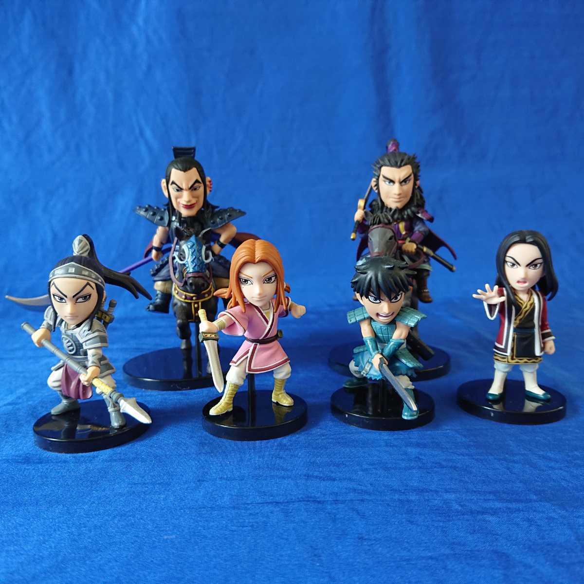 のサイズ 【未開封】ワーコレ キングダム 信&王賁&蒙恬 セット の