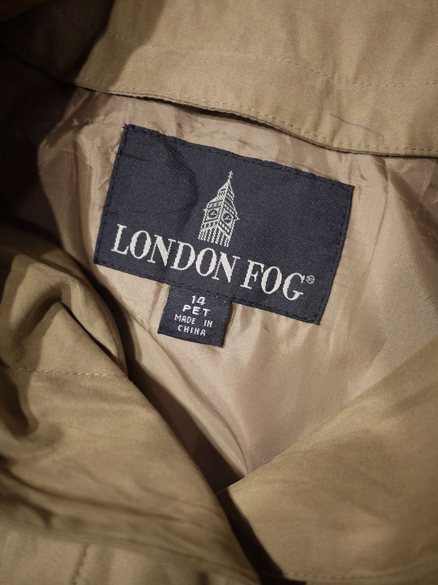 LONDON FOG ロンドンフォグ フードコート ステンカラーコート coat 4970_画像5