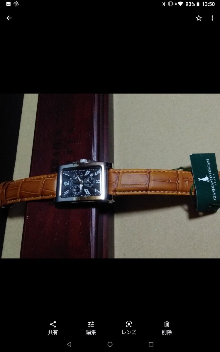 GUARANTEE TOSCANI(ITALY)腕時計 木箱付き クォーツ｜PayPayフリマ