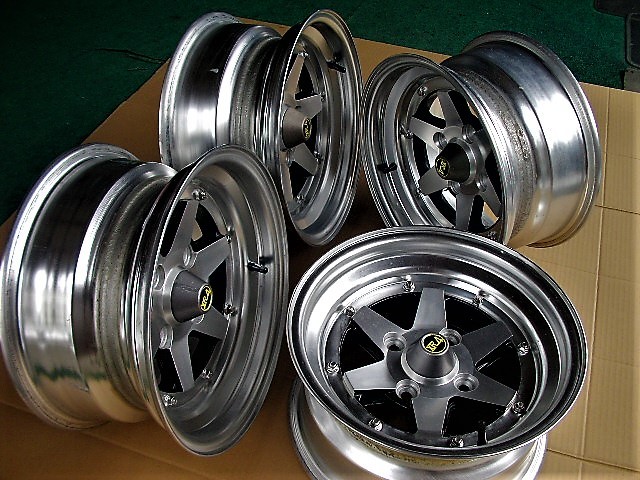 ★深リム!当時物★SSR ロンシャン XR-4 14×7.0J 4穴 PCD114.3 Aタイプ★希少サイズ!4本セット★段リム★旧車 AE86 GX71★スピードスター_画像5