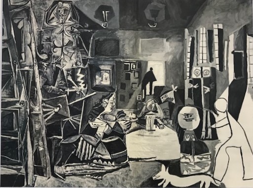 【特価】 ≪  パブロ・ピカソ  ≫  エリオグラビュール【銅版画】 LES  MENINES Ⅰ  1958年   PABLO PICASSOの画像2