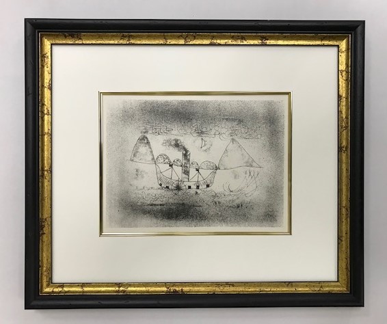 【特価】 ≪ パウル クレー ≫ リトグラフ【石版画】 LUGANO 1945年 PAUL KLEE