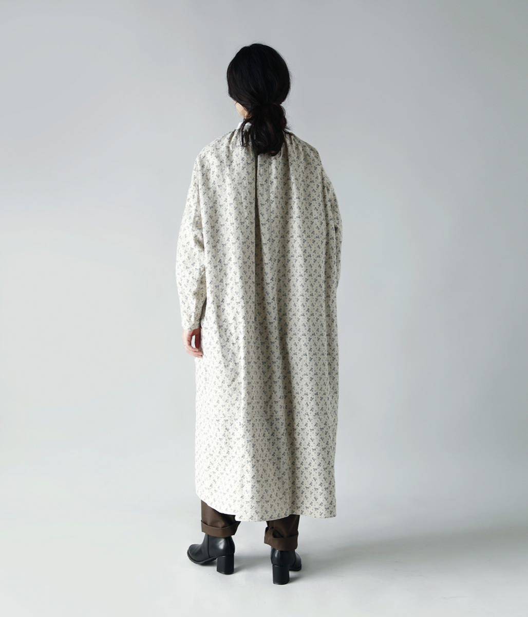 未使用展示品 SUSURI ススリ 22-256 リネン 花柄 サシェドレス