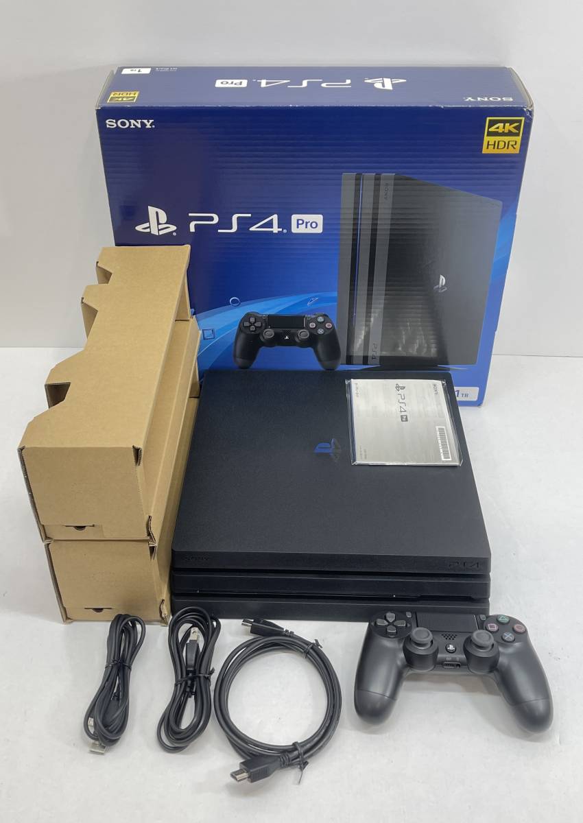 99◇中古品☆PS4 Pro CUH-7200B 1TB プレイステーションプレステ