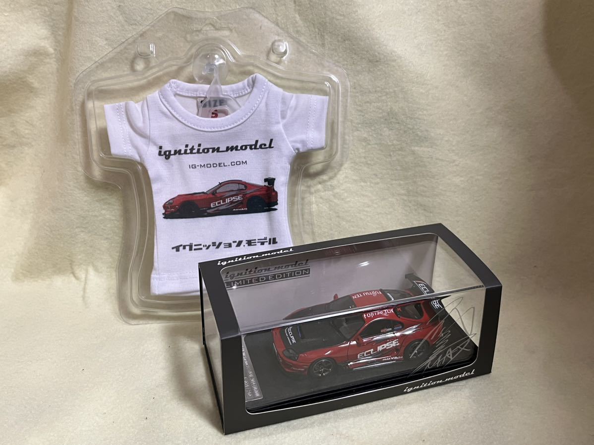 限定品 IG1977 ignition model 1/43 Toyota Supra (JZA80) RZ ORIDO-STREET Ver.2 Red イグニッションモデル スープラの画像1