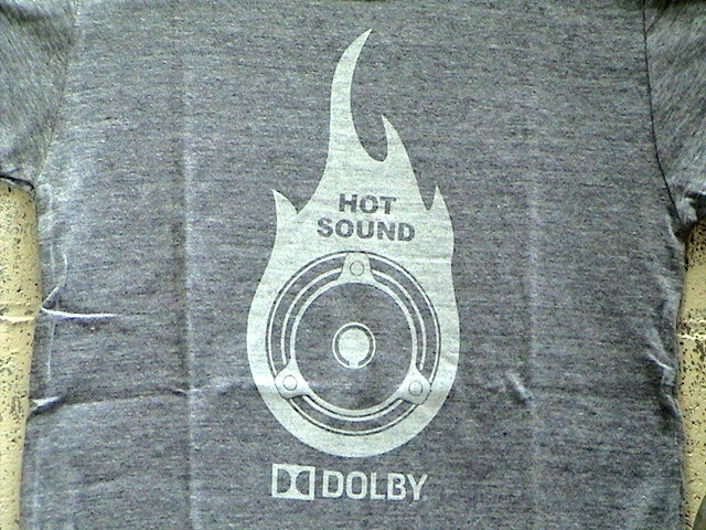 DOLBY★　S/STシャツ新M GY T-2HotSoundドルビー ☆#[SALE! 希少 入手困難☆即決!★大特価_画像3