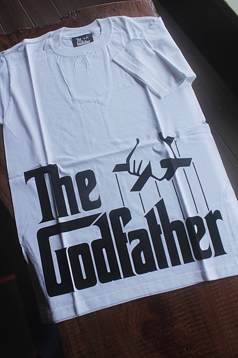 The Godfather(ゴッドファーザー)　S/SＴシャツ新XS WH type2マリオ・プーゾ ffコッポラ★ #[SALE_画像1