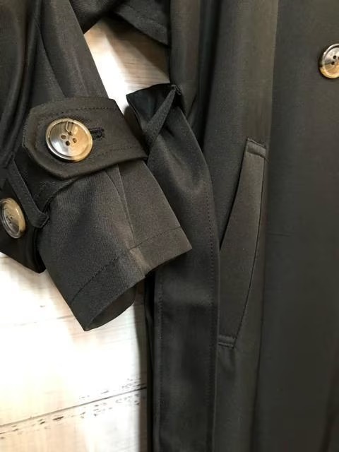新品☆Lトールサイズ♪黒系♪ロング丈トレンチコート♪きれいめもカジュアルも☆s302 コート | ipmlampung.com