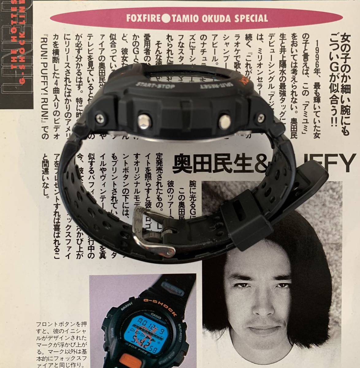 超人気の used 奥田民生 G-SHOCK 奥田民生 CASIO 2ndモデル econet.bi