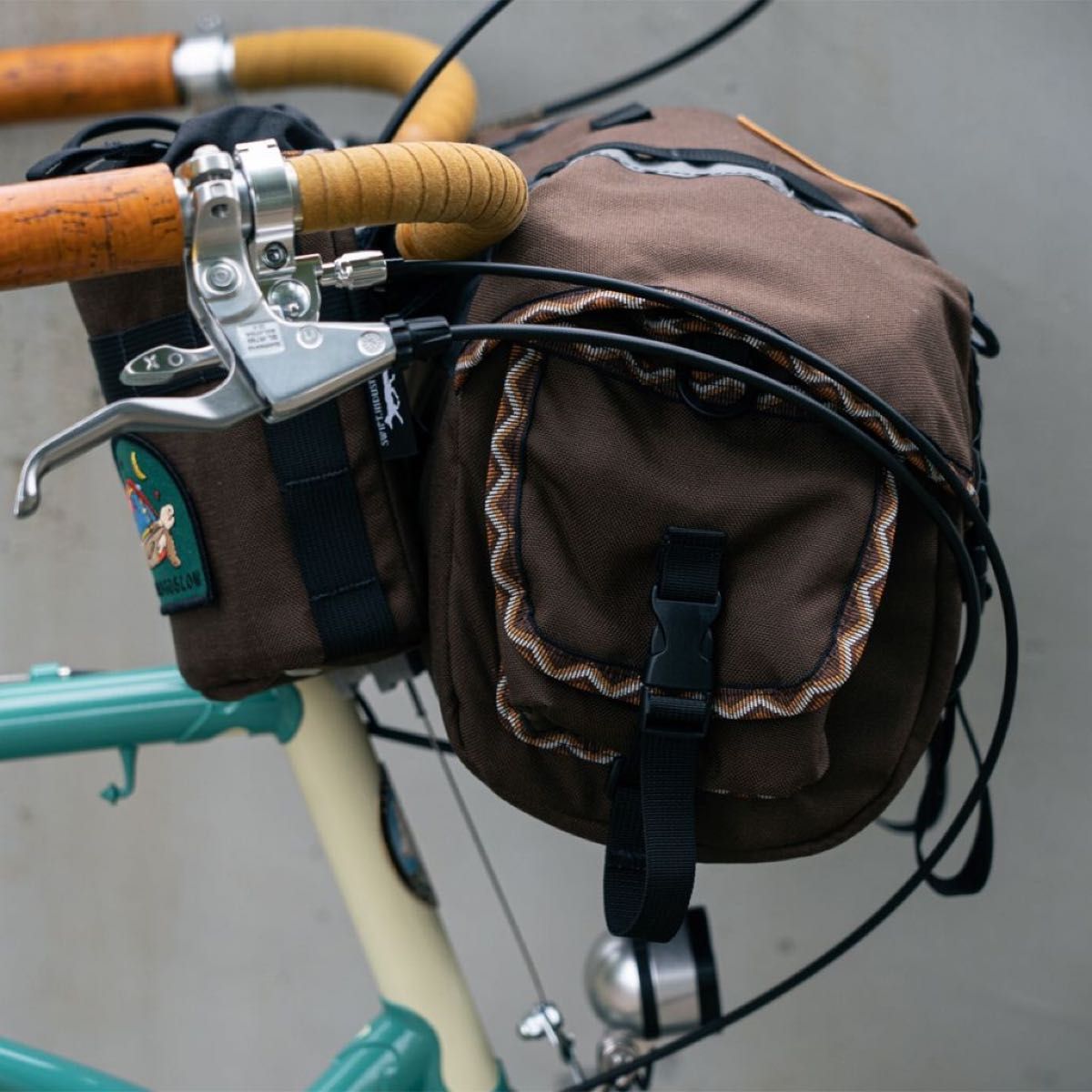 CampAndGoSlow SWIFT zeitgeist bag COFFEE | www.jarussi.com.br