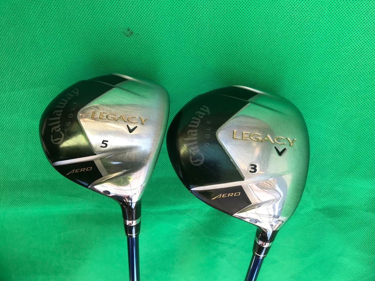 Callaway キャロウェイ【レガシーV  AERO３番Wと5番W2本セット】