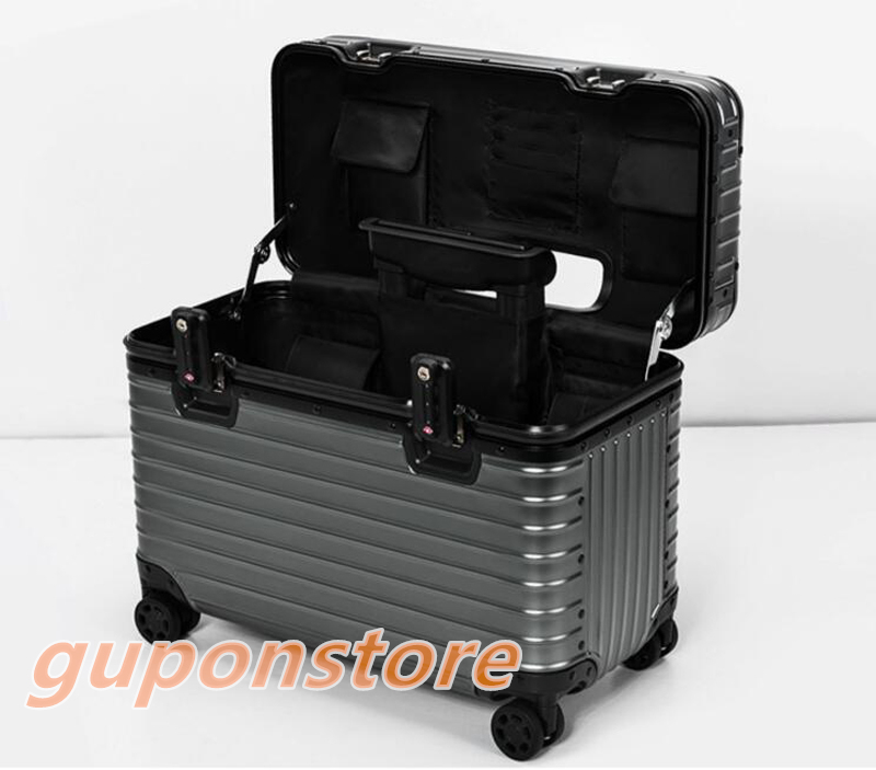 大人気 アルミスーツケース 17インチ 5色 アルミトランク トランク 小型 旅行用品 TSAロック キャリーケース キャリーバッグ 機内持ち込み_画像7