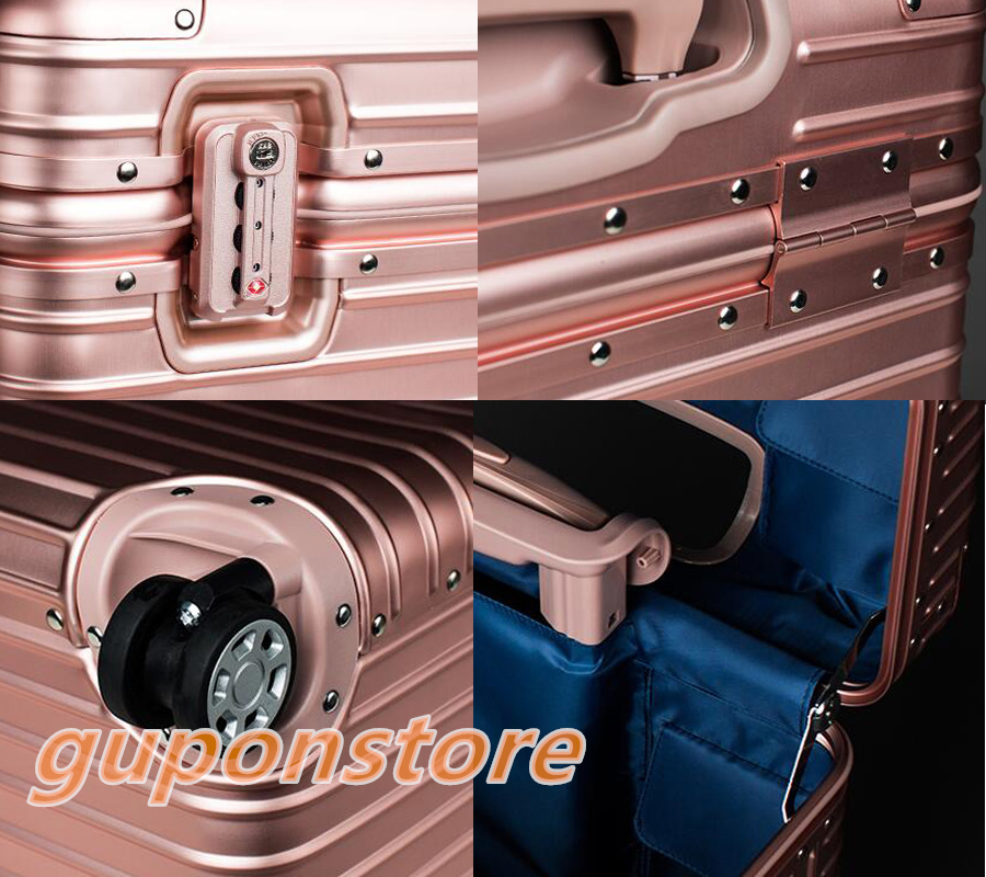 大人気 アルミスーツケース 17インチ 5色 アルミトランク トランク 小型 旅行用品 TSAロック キャリーケース キャリーバッグ 機内持ち込み_画像8