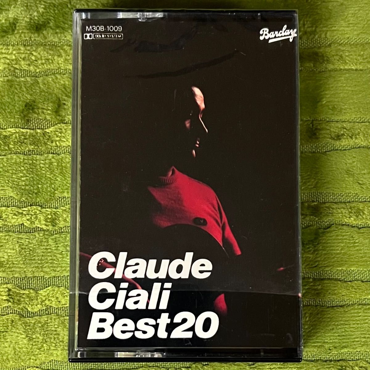 「クロード・チアリ　ベスト20」1982年　全20曲　ロンドンレコード　解説カード国内版カセットテープ