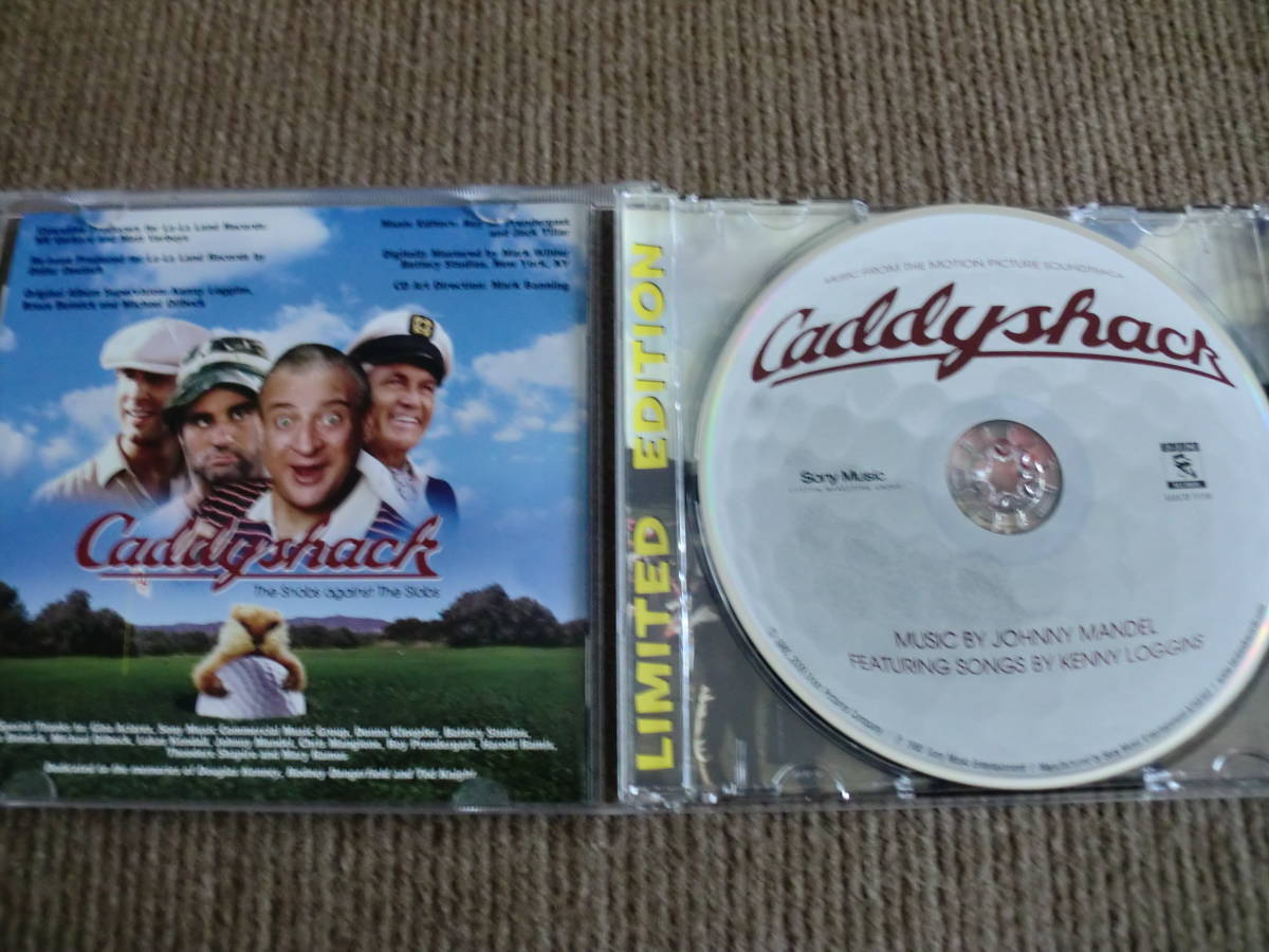 ジョニー・マンデル「CADDYSHACK」OST　10曲　３５００枚限定　LA－LA LAND 輸入盤_画像3