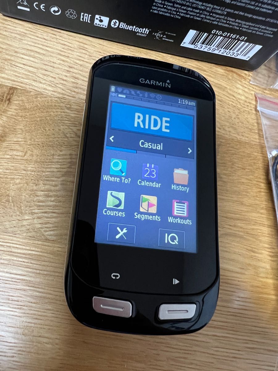 GARMIN EDGE 1000（英語版）ガーミン エッジ 正常動作品-