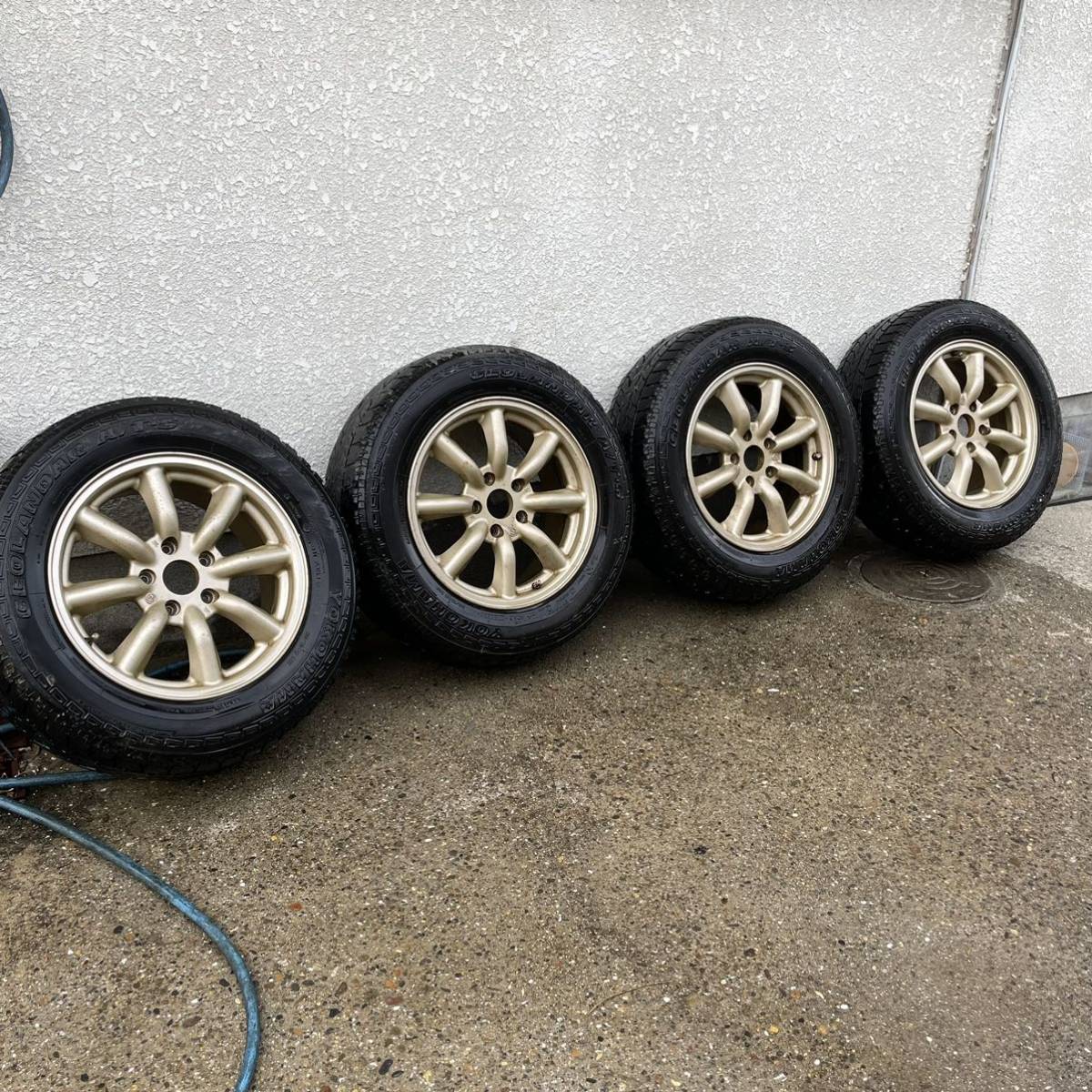 ングについ⋾ 195/65R16 16インチ WATANABE ワタナベ New RS8 6.5J