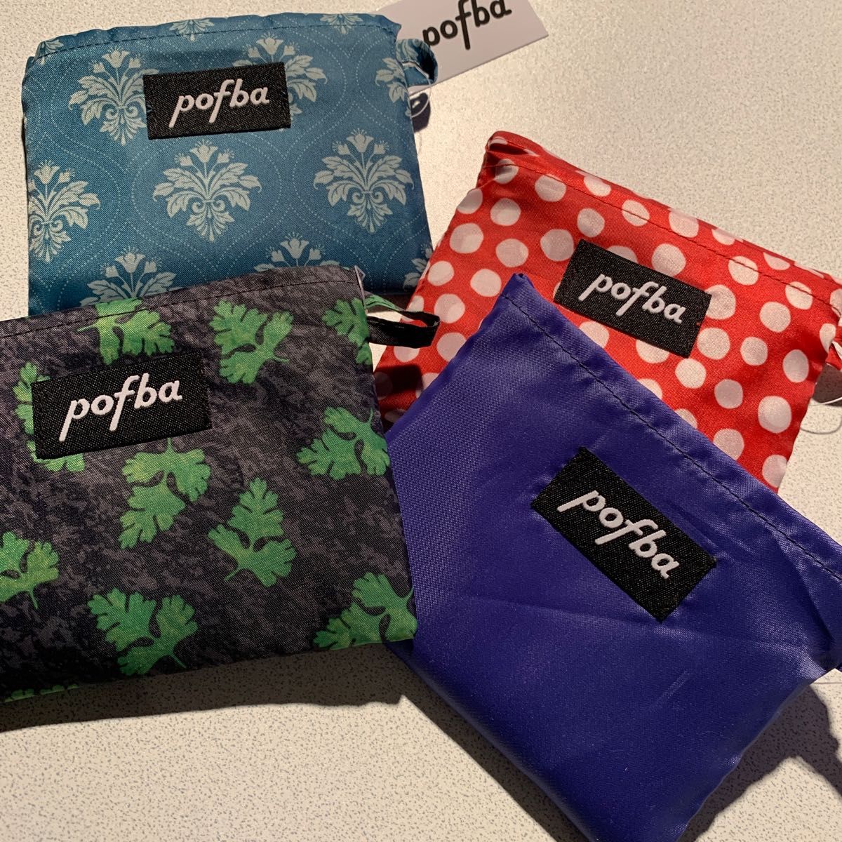 pofba エコバッグ 新品未使用 タグ付き3個セット バッグ エコバッグ