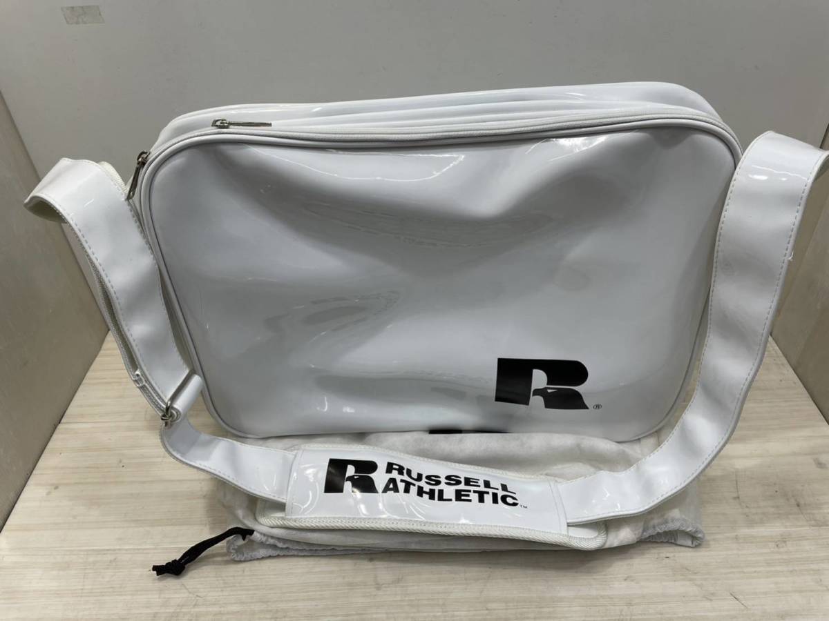  free shipping S71633 RUSSELL RATHLETIC sport bag men's bag secondhand goods 