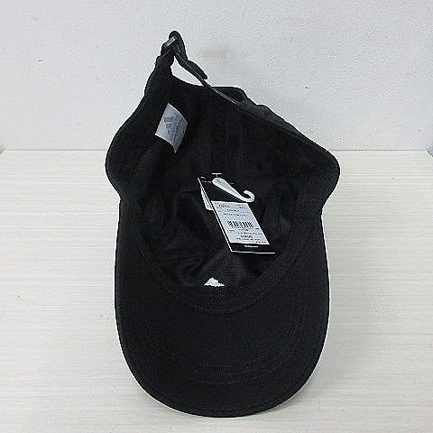 ◆新品◆ adidas COOLMAX アディダス クールマックス キャップ 帽子 フリーサイズ 54～57cm Z52459 ブラック ロゴ入り ポリエステルの画像5