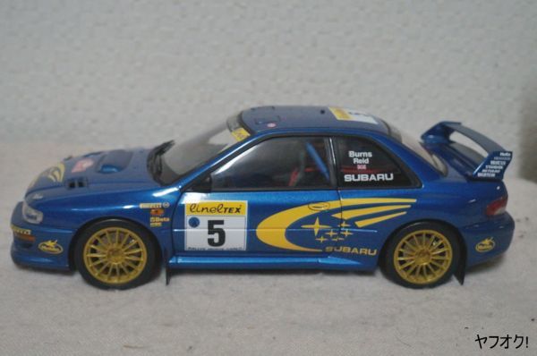 オートアート スバル インプレッサ WRC 1/18 ミニカー GC8_画像2