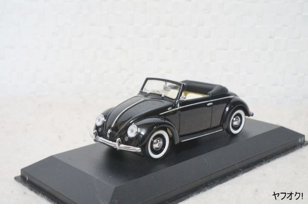 売り切れ必至! 見事な創造力 VW ビートル 黒 Hubmuller ミニチャンプス 乗用車