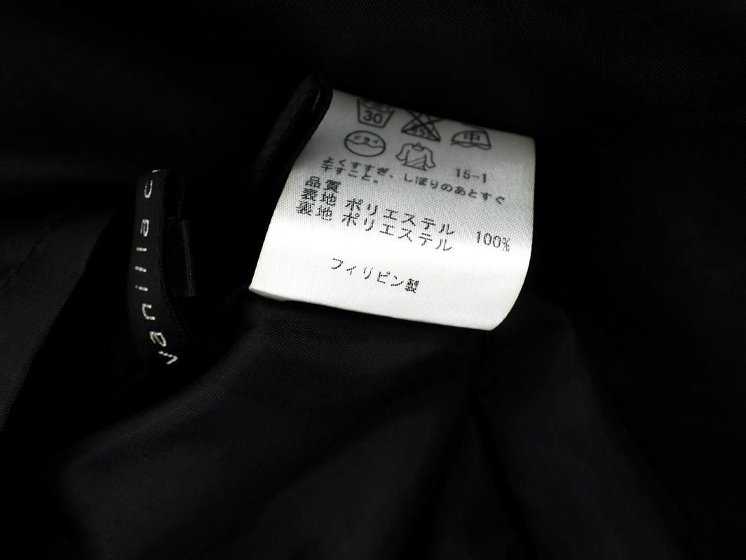 ネコポスOK ヴァニラコンフュージョン ティアード フレア スカート size38/黒 ■■ ☆ dba1 レディース_画像7