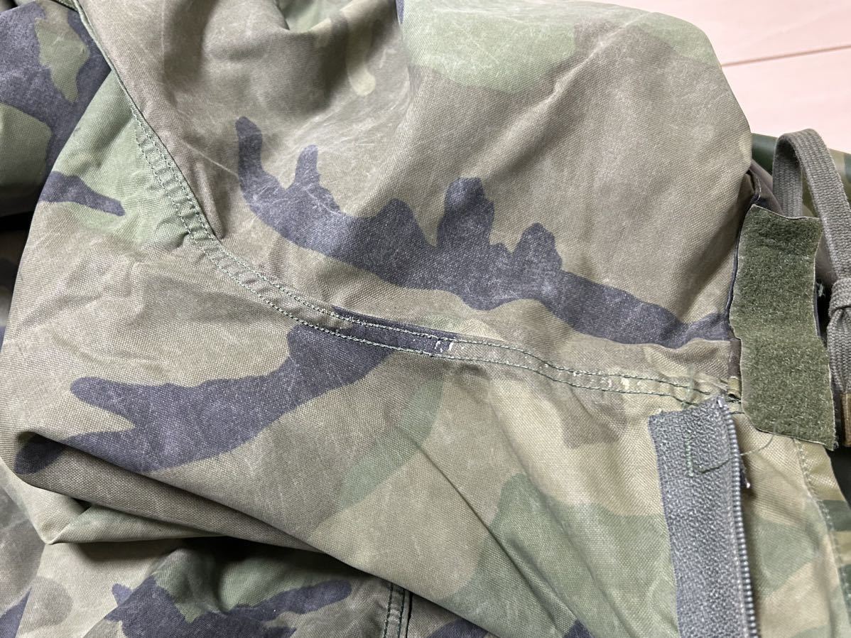U.S.ARMY military rainsuit * the US armed forces discharge goods * rare the truth thing * camouflage * Kappa * rainwear * unused goods * camp * outdoor * touring 