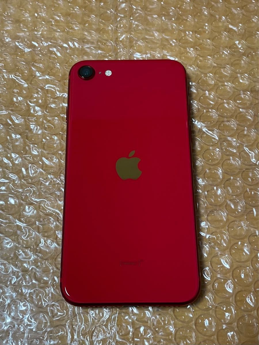 サイズ交換対象外 【美品】 iPhone SE (SE2)第2世代 64GB レッド 赤