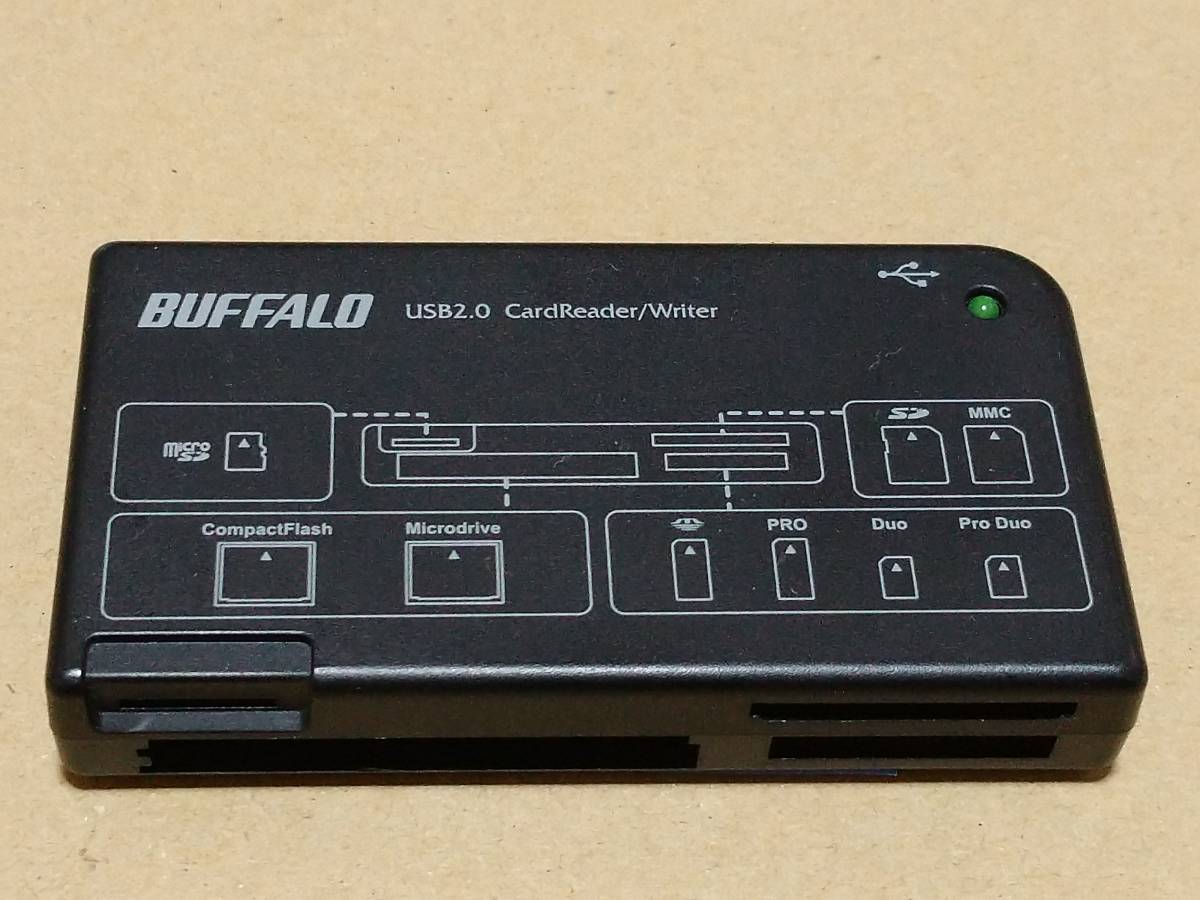 バッファロー USB2 0 カードリーダー/ライター BSCRA26U2 SD バッファロー USB2 0 カードリーダー/ライター BSCRA26U2 SD