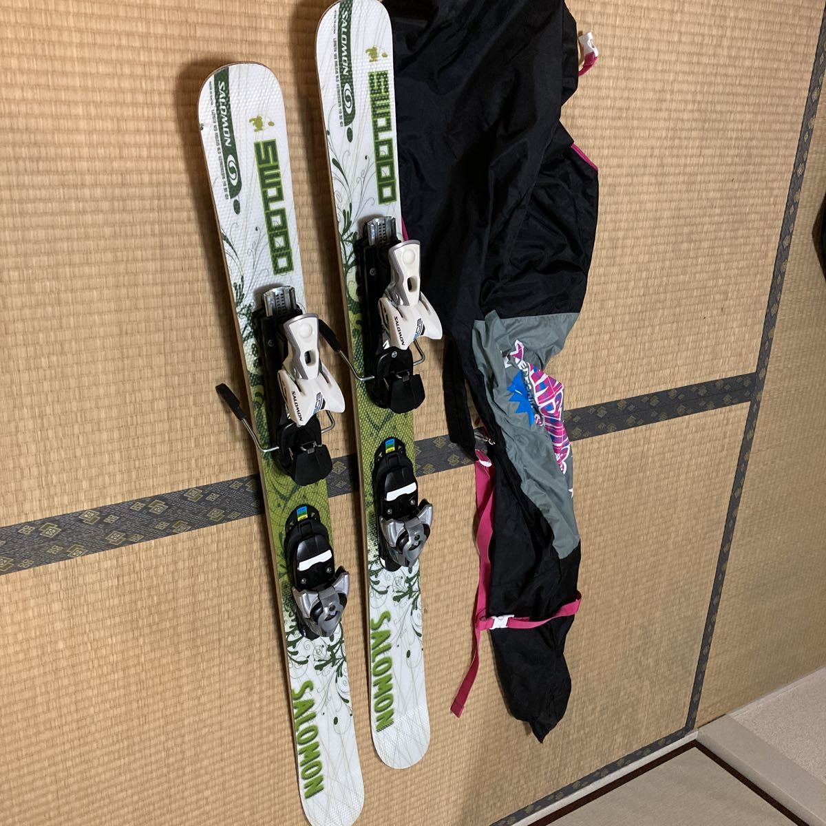 スキー【超美品】サロモン SW1000 ショートスキー 123cmスポーツ