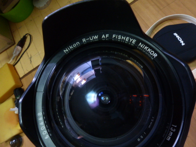 ■■■■ニコン　RS AF　FISHEYE　R-UW　13㎜F2.8　バッグ付　_画像2