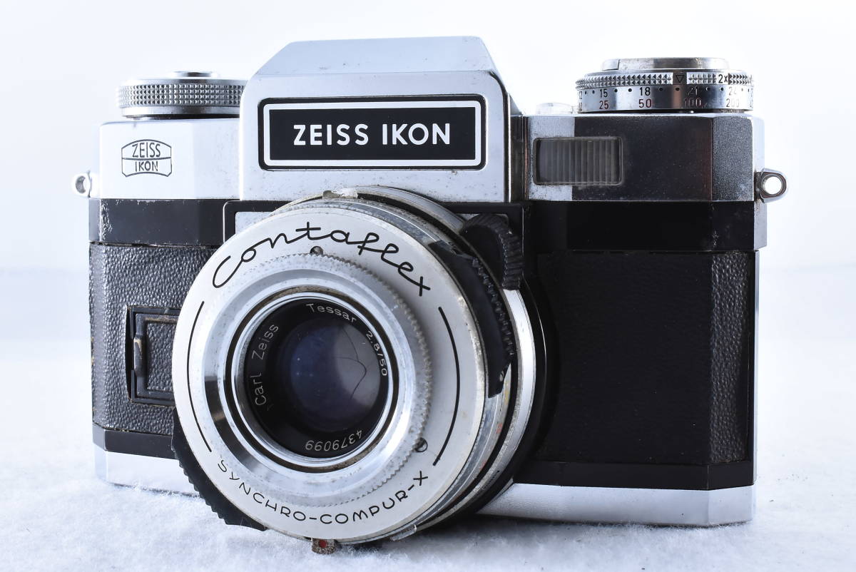 ZEISS IKON zeiss i темно синий Contaflex темно синий ta Flex серебряный пленочный фотоаппарат (t2908)