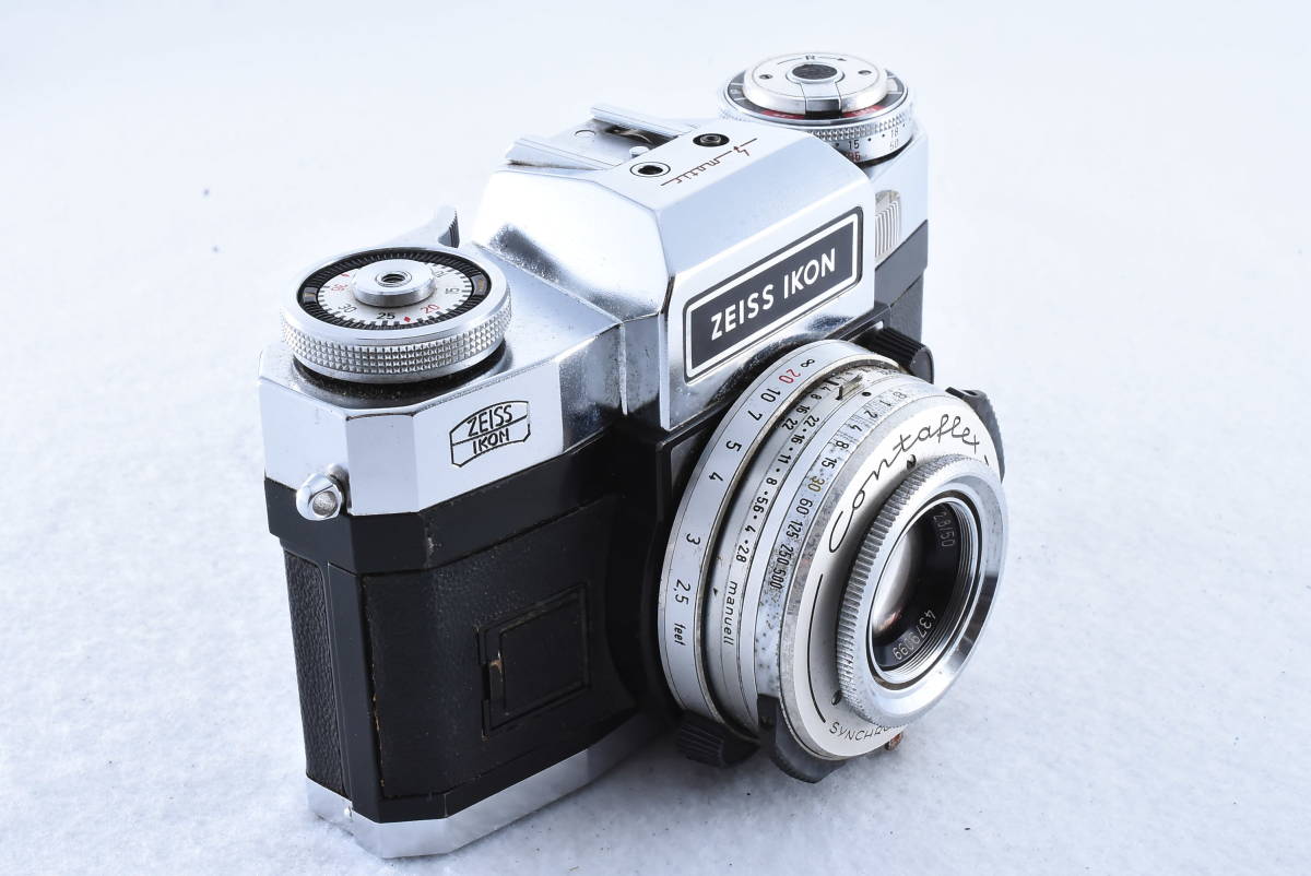 ZEISS IKON zeiss i темно синий Contaflex темно синий ta Flex серебряный пленочный фотоаппарат (t2908)