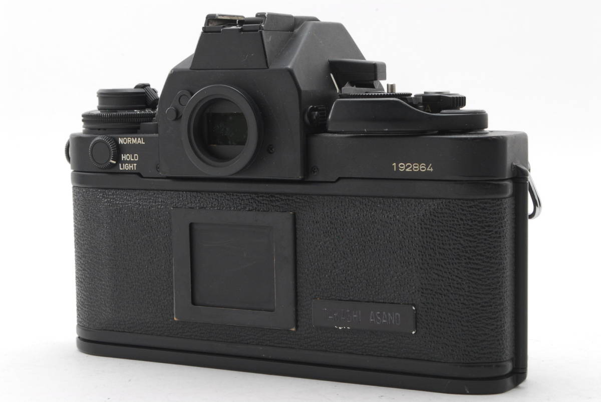 CANON キヤノン NEW F-1 ブラック AEモデル フィルムカメラ + FL 50mm F/1.4 レンズ (oku2432)_画像5