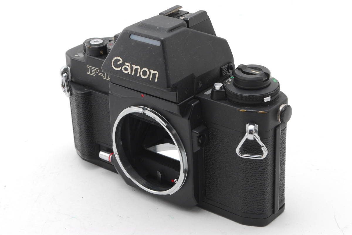CANON キヤノン NEW F-1 ブラック AEモデル フィルムカメラ + FL 50mm F/1.4 レンズ (oku2432)_画像2