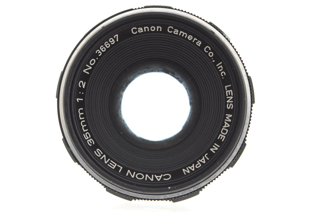 CANON キヤノン LENS 35mm F/2 マニュアルフォーカス レンズ L39マウント (oku2426)_画像8