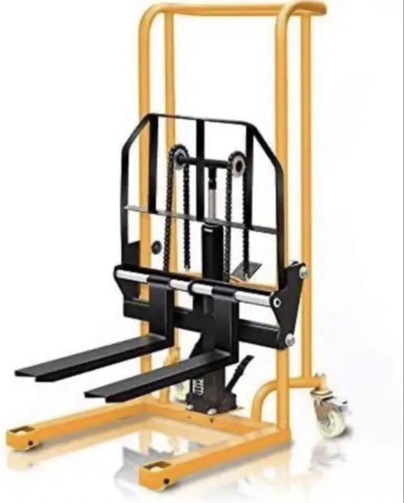 新作在庫あ ハンドフォークリフト 昇降 最高位90mm 200kg フォーク長さ