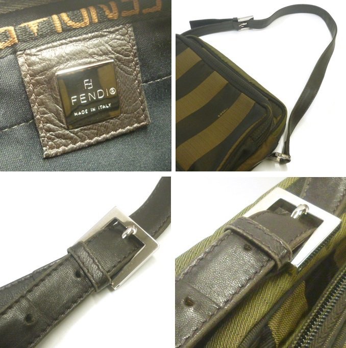 人気絶頂 レザー キャンバス PEQUIN ストライプ柄 ペカン イタリア製