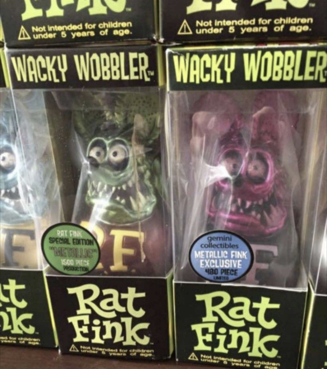 ラットフィンク ボビングヘッドフィギュア 8体セット rat fink|Yahoo