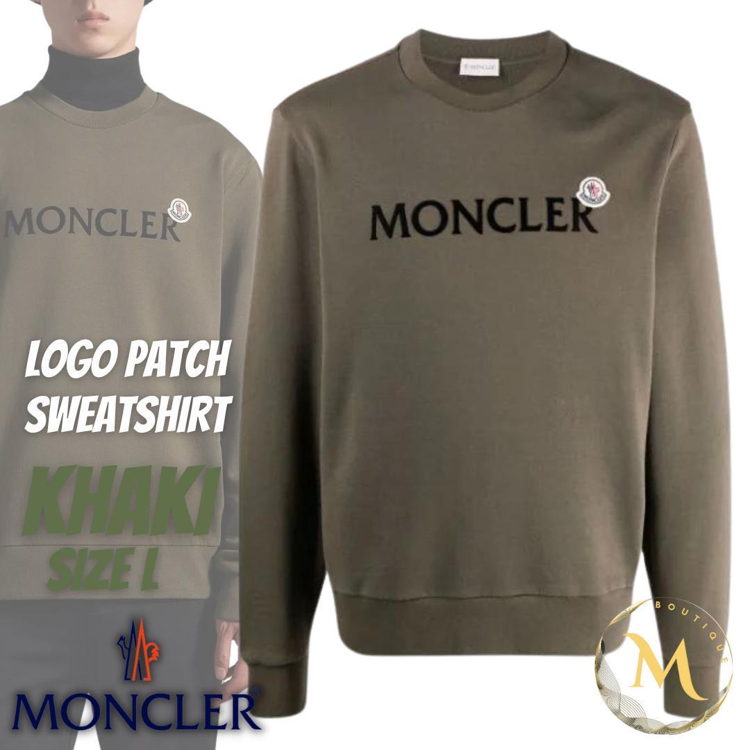 ☆新品未使用タグ付き☆本物保証!MONCLER レタリングロゴ スウェット