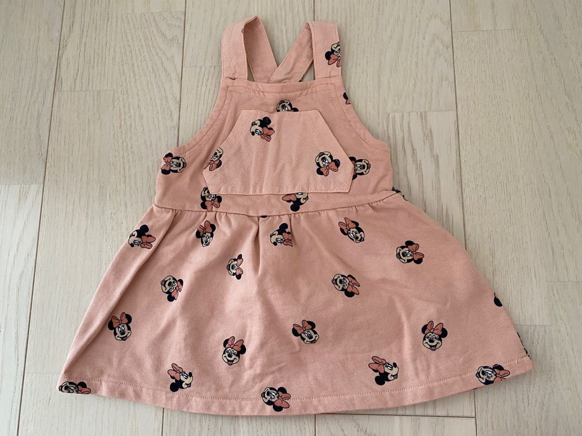 サロペット Zara baby ピンク スカート 12-18months - ワンピース
