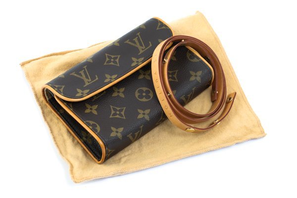 LOUIS VUITTON ルイ ヴィトン M51855 モノグラム ポシェット ウエストバッグ フロランティーヌ レディース #32059YR_画像8