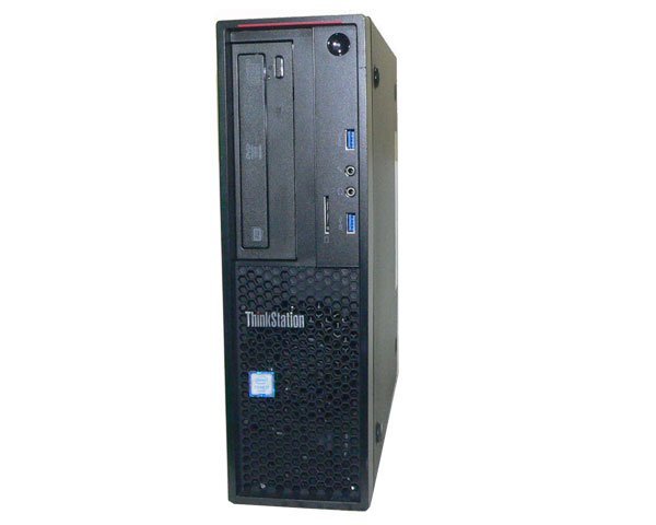 Windows10 Pro 64bit Lenovo ThinkStation P310 SFF 30AU-A015JP Core i7-6700 3.4GHz memory 8GB HDD 500GB(SATA) DVD multi exterior with defect 