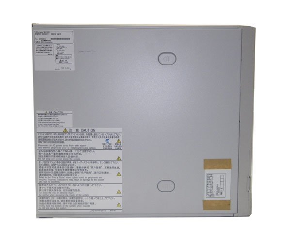 NEC iStorage NS100Ti (NF8100-252S01Y) Pentium Gold G5400 3.7GHz メモリ 8GB HDD 4TB×2 (SATA) DVD-ROM_画像3