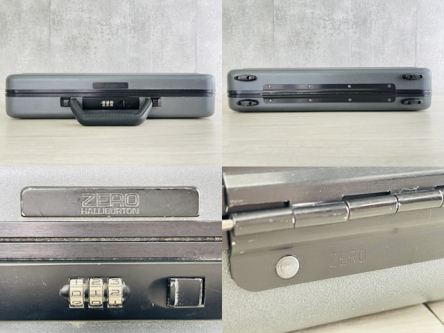 アタッシュケース ZERO HALLIBURTON スリムライン グレー系
