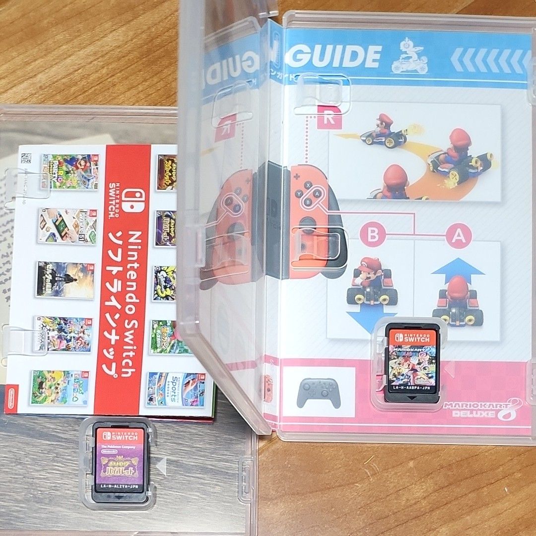 Nintendo Switch ポケットモンスターバイオレット マリオカート8 