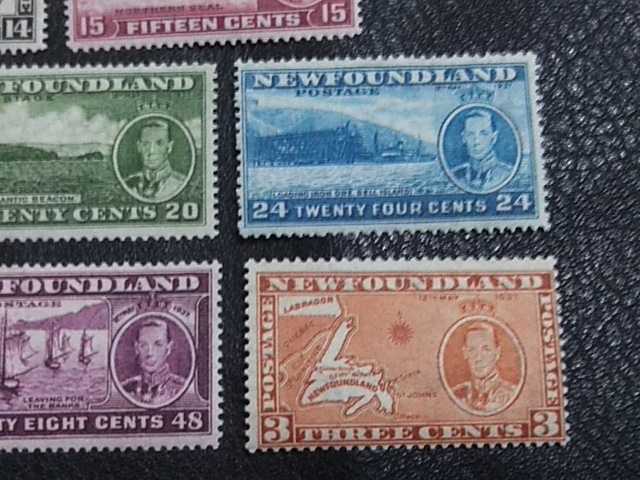  foreign stamp Canada new fan do Land 1937 year? animal *.* sailing boat * scenery 11 point * England .* britain .*.. ground seal dog fish Carib -
