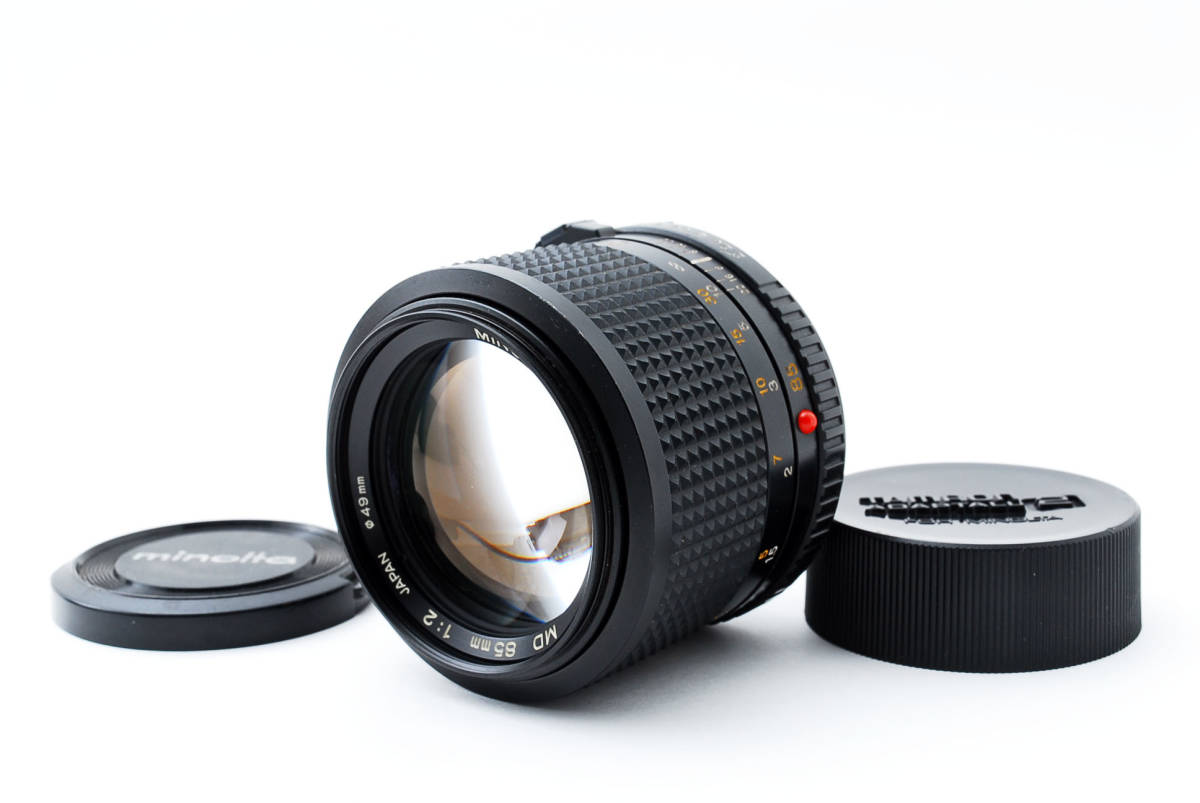 新発売 Portrait MF f/2 85mm MD New Minolta 【並品】ミノルタ Lens